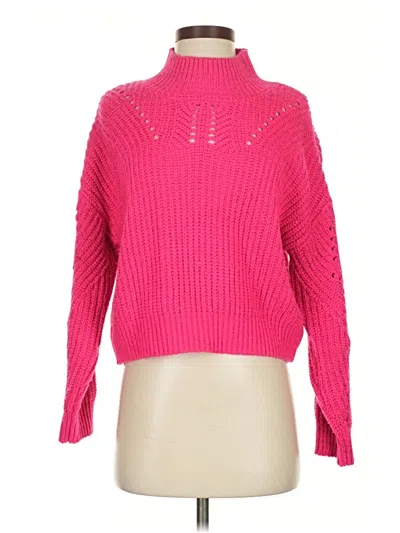 Pre-owned Blanknyc Blank Nyc Turtleneck Sweater In Pink