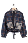 Blanknyc Bloom Bash Quilted Bomber Jacket In Multi