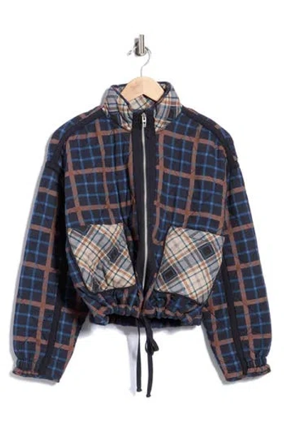Blanknyc Bloom Bash Quilted Bomber Jacket In Multi