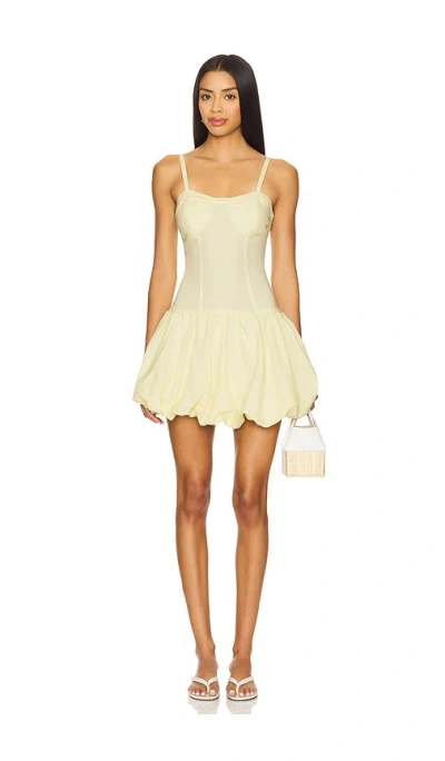 Blanknyc Bubble Mini Dress In Yellow