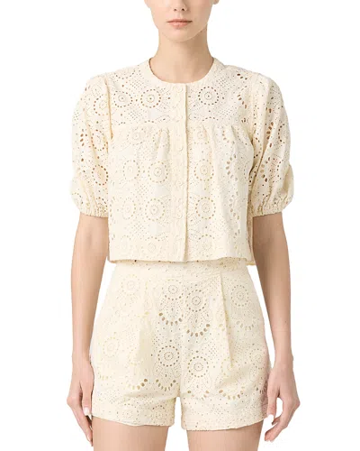 BLANKNYC BUTTON FRONT BLOUSE