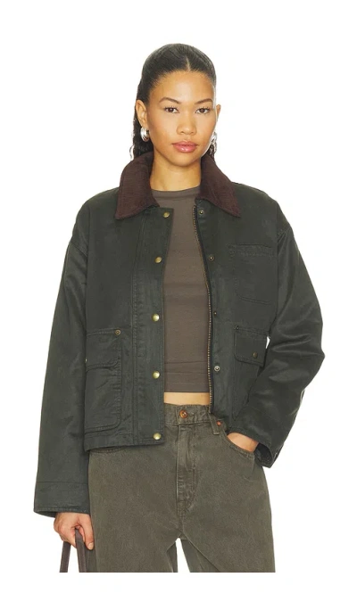 Blanknyc Canvas Jacket In Black