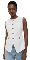 Blanknyc Sleeveless Vest In White