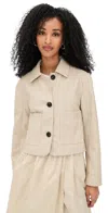 Blanknyc Cloud Dancer Jacket Stone In Gray