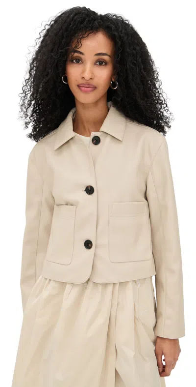 Blanknyc Cloud Dancer Jacket Stone In Gray