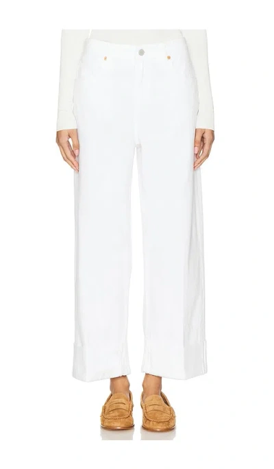 Blanknyc Club Soda Cuffed In 白色牛仔布