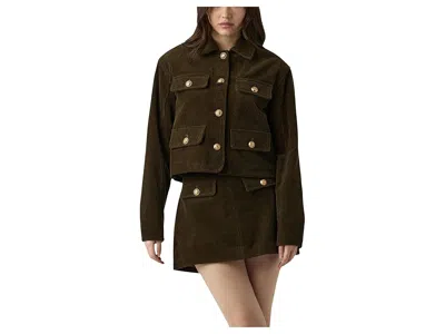 Blanknyc Corduroy Shirt Jacket In Brown