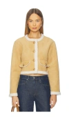 Blanknyc Cropped Jacket In Brown