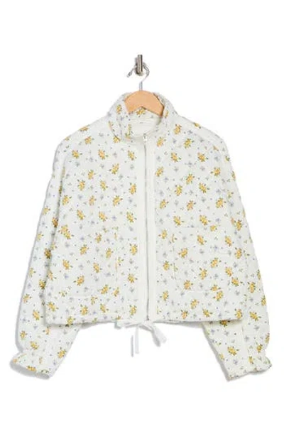 Blanknyc Cropped Quilted Jacket
