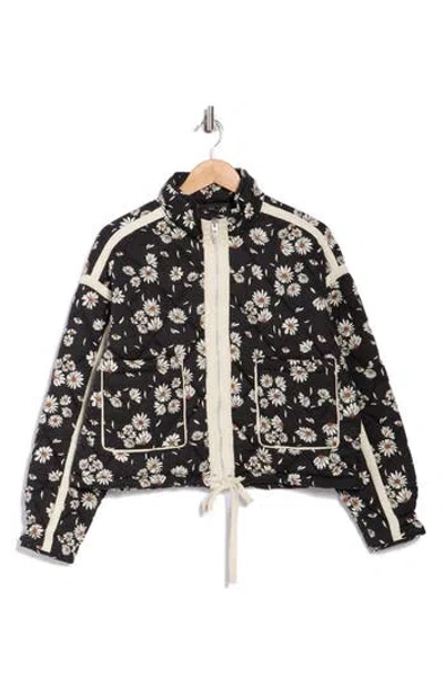 Blanknyc Cropped Quilted Jacket In Black