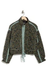 Blanknyc Cropped Quilted Jacket In Twilight Zone