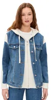 Blanknyc Cruise Control Jacket Cream In Cream