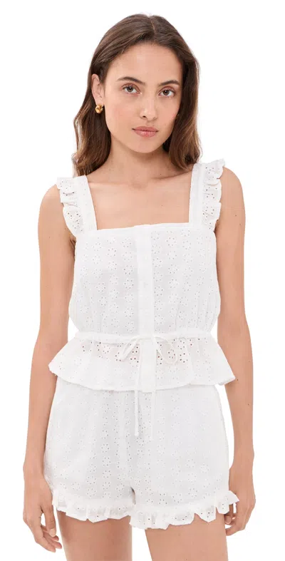 Blanknyc Daisy Daze Top White