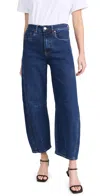 Blanknyc Deep Down Barrel Jean In Dark Indigo In Dark Indigo