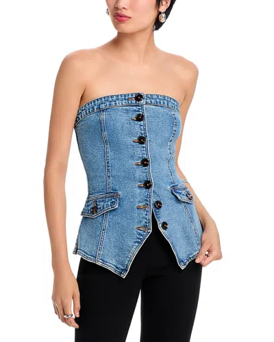 Blanknyc Denim Bustier - Exclusive In Own It