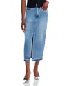 Blanknyc Denim Midi Skirt In Double Dut