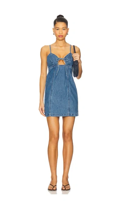 Blanknyc Denim Mini Dress In Multi