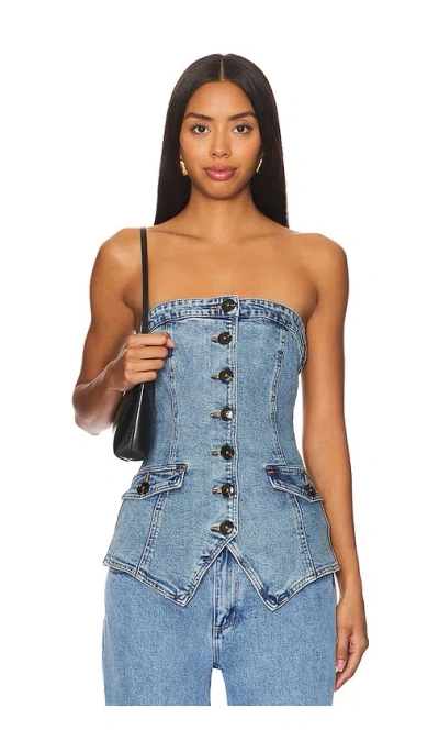 Blanknyc Denim Top In Own It