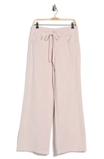Blanknyc Drawstring Baggy Wide Leg Pants In Red
