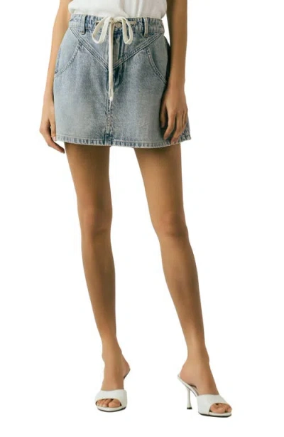 Blanknyc Drawstring Denim Skort