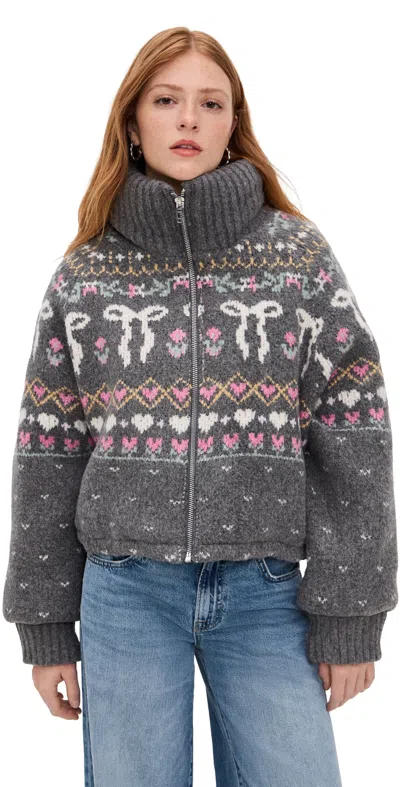 Blanknyc Dream Chaser Sweater Grey Combo In Gray