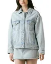 Blanknyc Embellished Denim Jacket In Blue