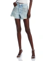 BLANKNYC EMBELLISHED DENIM SHORTS IN STARSTRUCK - 100% EXCLUSIVE