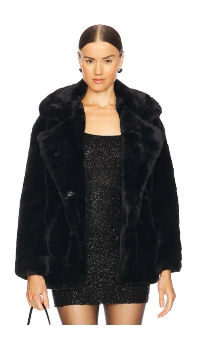 Blanknyc Faux Fur Coat In Ë¸ë