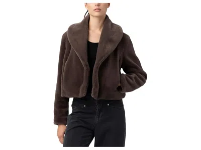 Blanknyc Faux Fur Cropped Jacket