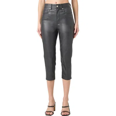 Blanknyc Faux Leather Capri Pants In Live To Tell