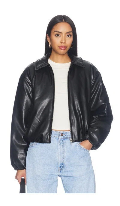 Blanknyc Faux Leather Jacket In Black