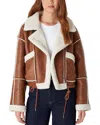 Blanknyc Faux Shearling Jacket In Steady Hab