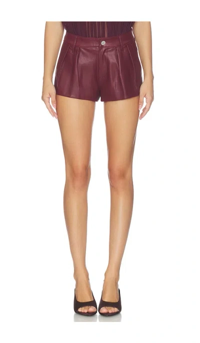 Blanknyc Faux Leather Shorts In Heartbreaker