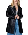Blanknyc Faux Leather Blazer In Turning Point