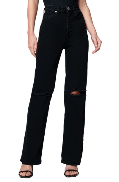 Blanknyc Franklin High Waist Wide Leg Jeans In Justified