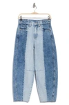 BLANKNYC BLANKNYC FRAY HEM BARREL LEG JEANS
