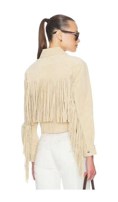Blanknyc Fringe Jacket In Multi