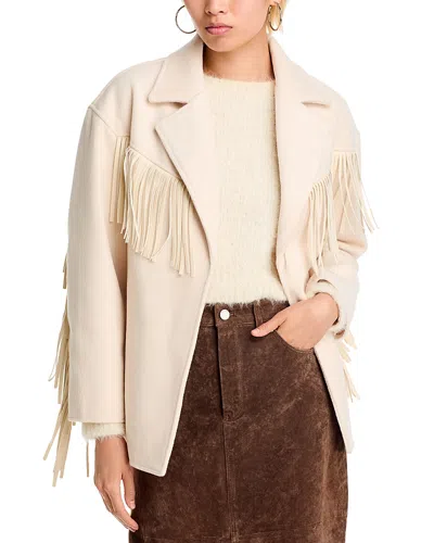 Blanknyc Fringe Jacket In Multi