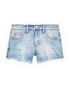 Blanknyc Girls' Vintage Cutoff Denim Shorts - Big Kid In Future Pro