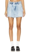 Blanknyc Denim Skirt In 素色