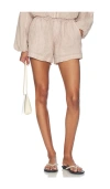 Blanknyc High Waisted Short In Multi