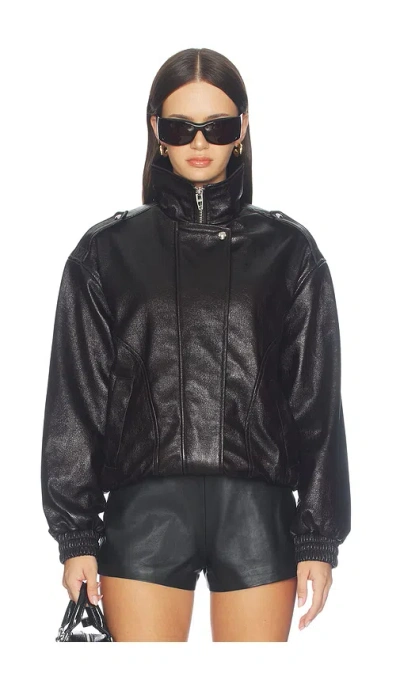 Blanknyc Faux Leather Jacket In Black