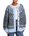 Blanknyc Hot Take Sweater Cardigan In Gray