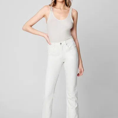 Blanknyc Hoyt Flare Jean In Pure Intentions In White