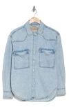 Blanknyc Ice Cool Denim Jacket In Ice Cool
