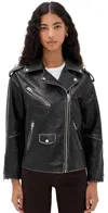 Blanknyc In Between Jacket Black Combo In Black