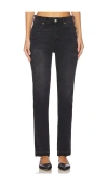 Blanknyc Jet-setting Jeans In 黑色牛仔布