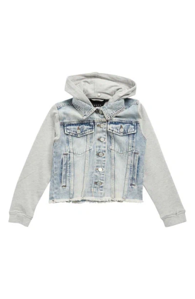 Blanknyc Kids' Be Like That Hooded Denim Jacket