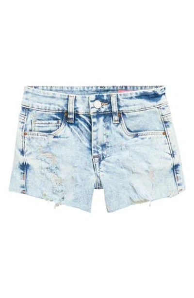 Blanknyc Kids' Cut Off Denim Shorts In Blue
