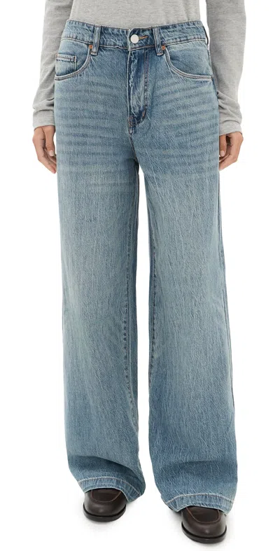 Blanknyc Lead The Way Low Baggy Jeans Medium Indigo